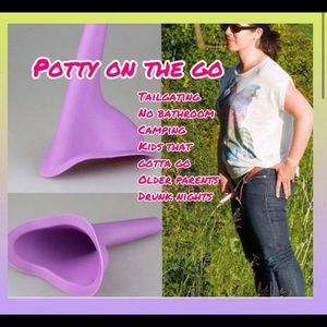 Camp potty on go urinal